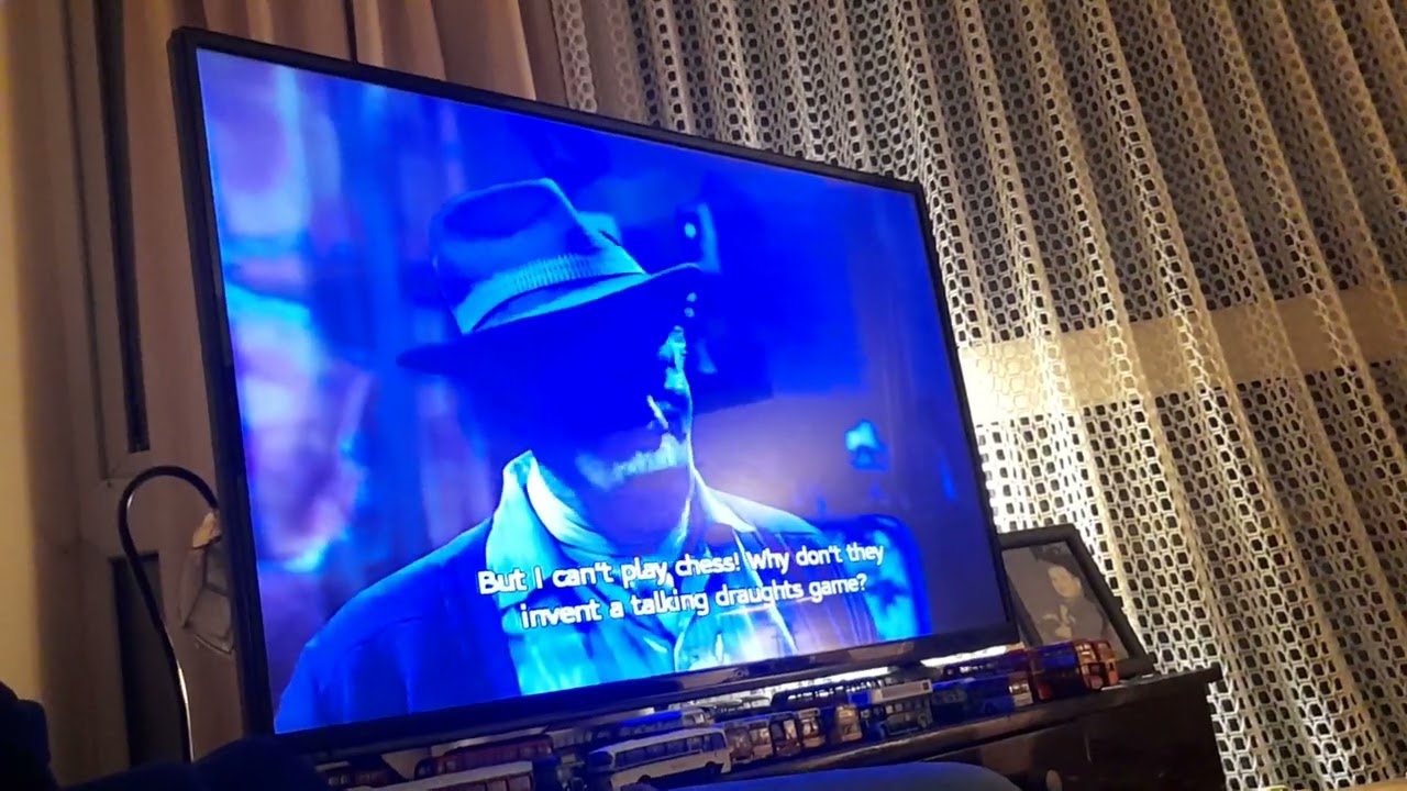Only Fools & Horses Grandad playing a game of Chess