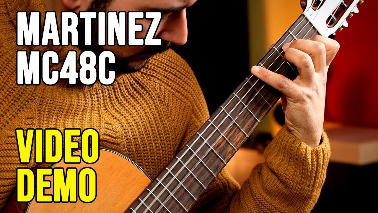Martinez MC-48C Classical Guitar Video Demo
