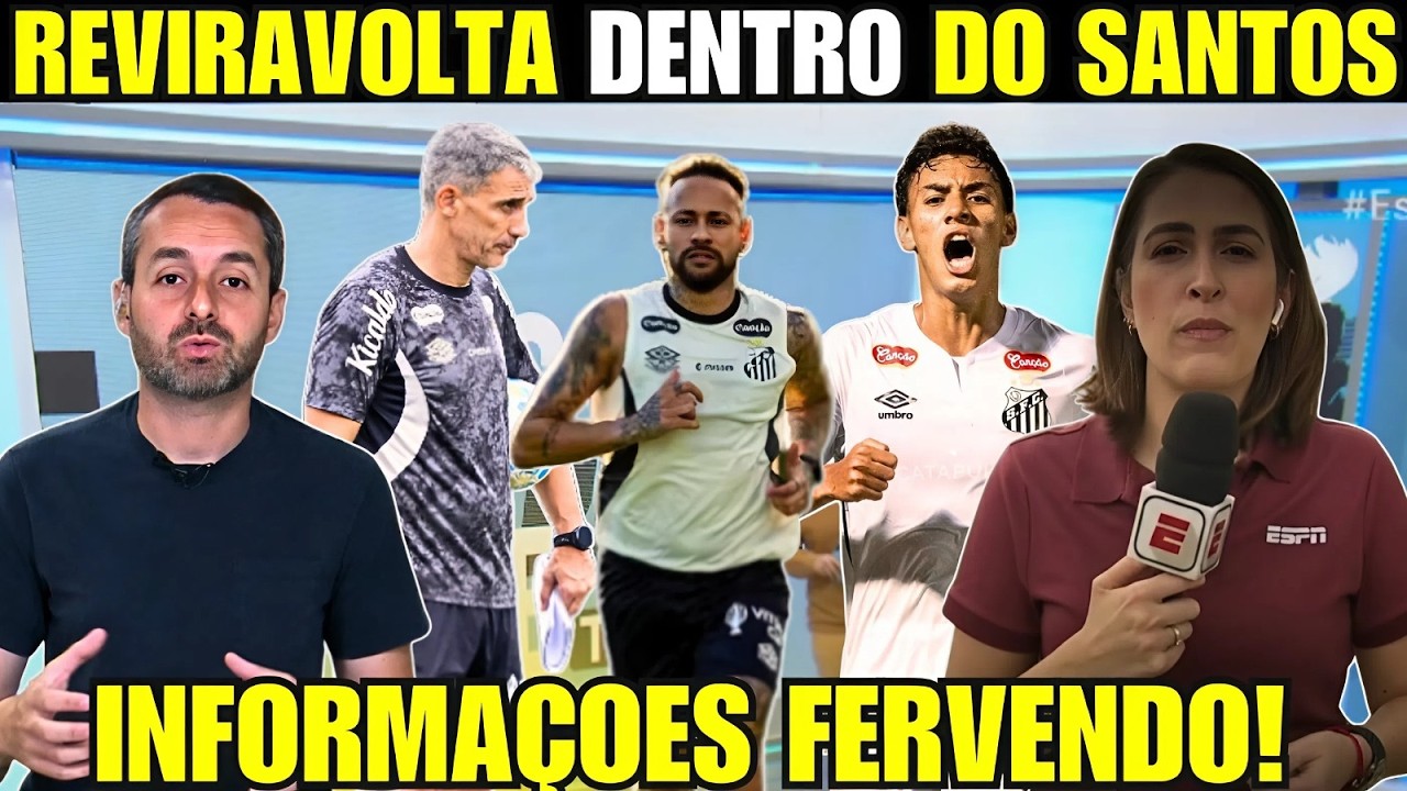 ACABOU DE ACONTECER ATUALIZAÇÃO DO SANTOS QUE TOMA DECISÃO SOBRE VOJVODA E MUITO MAIS