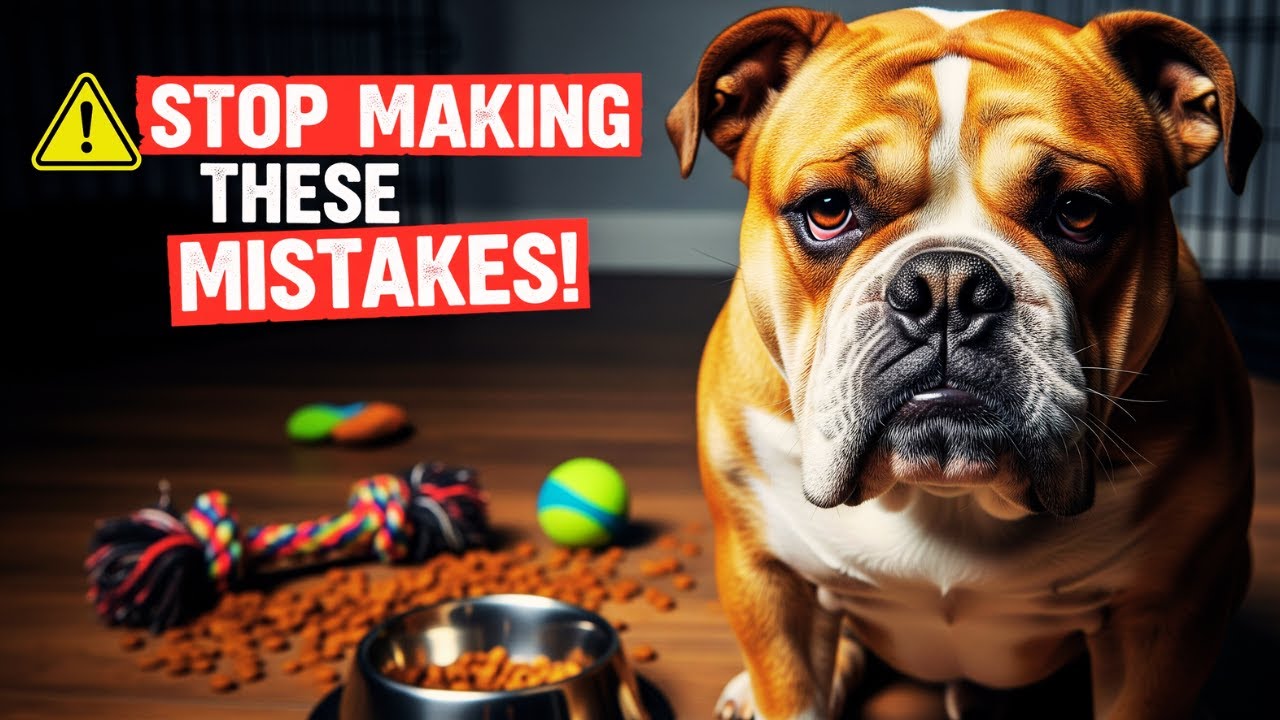 Everything You’re Doing Wrong With Your Olde English Bulldogge