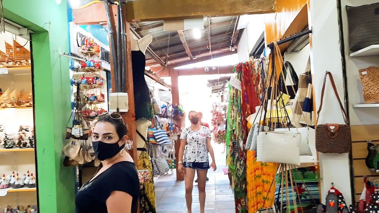 COMÉRCIO CENTRO PORTO DE GALINHAS IPOJUCA FEIRA DE ARTESANATO PE BRASIL