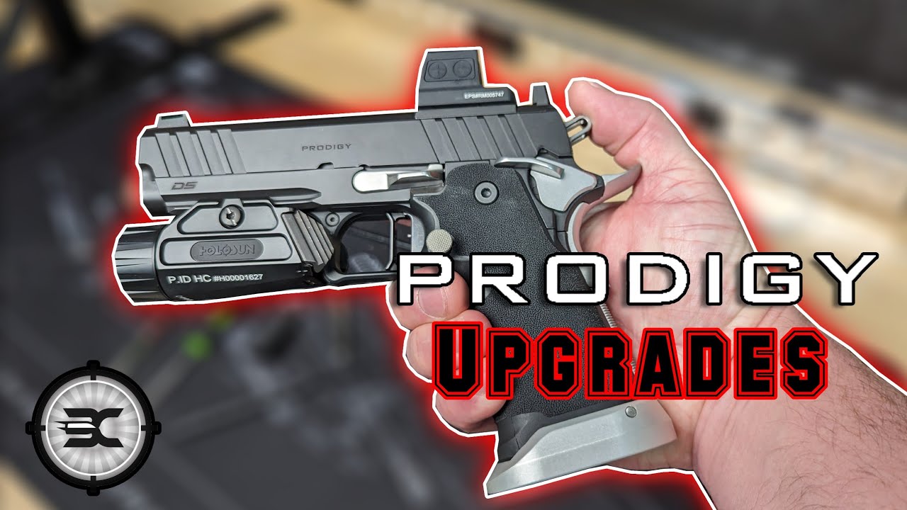 Springfield Prodigy upgrades //Grip Safety & Mainspring housing