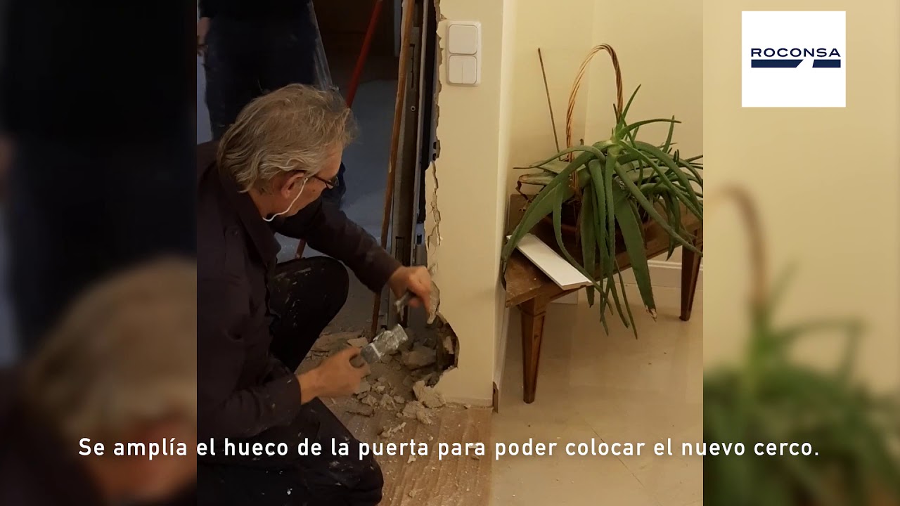 Cómo se instala una puerta de seguridad (paso a paso)