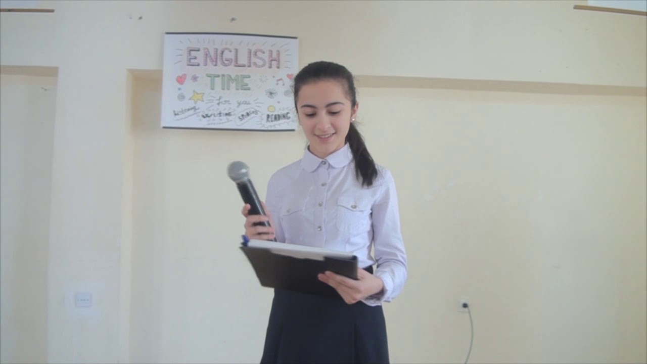 İngilis dili gecəsi . 274 nömrəli tam orta məktəb.