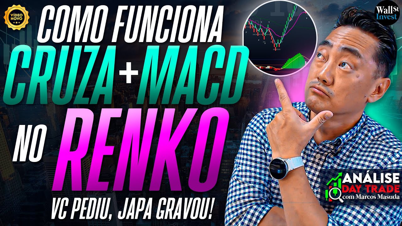 Estratégia Avançada: Cruzamento de Médias no Renko + MACD | Análise Prof Masuda