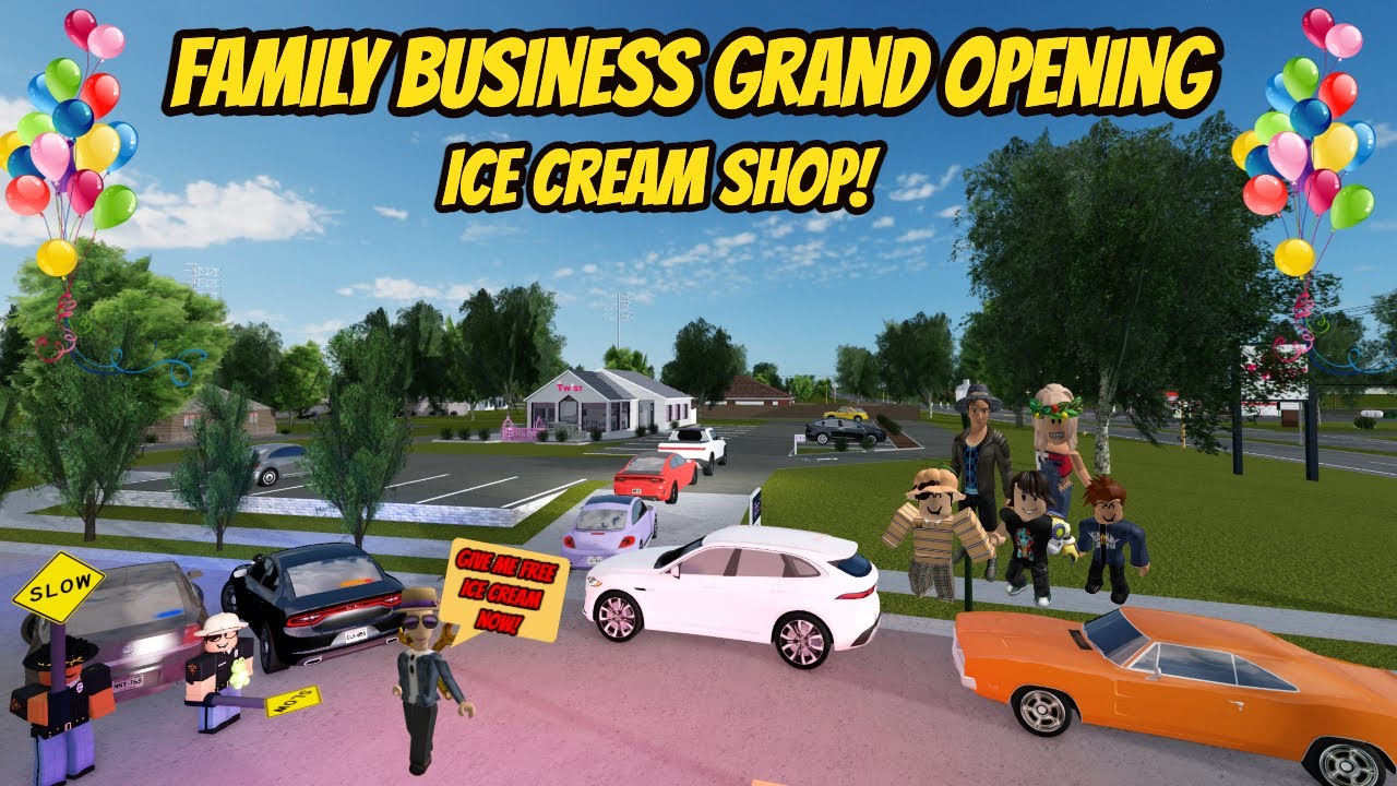 Гринвилл, Висконсин Roblox l Семейный бизнес Открытие Twist Rp *CRAZY LINES*