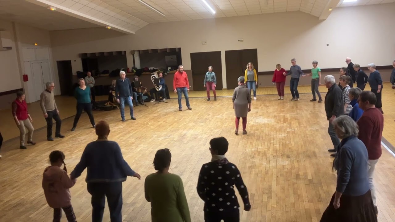 L’échelle de Jacob - Folk’amusette Version lente pour l’apprentissage des pas.