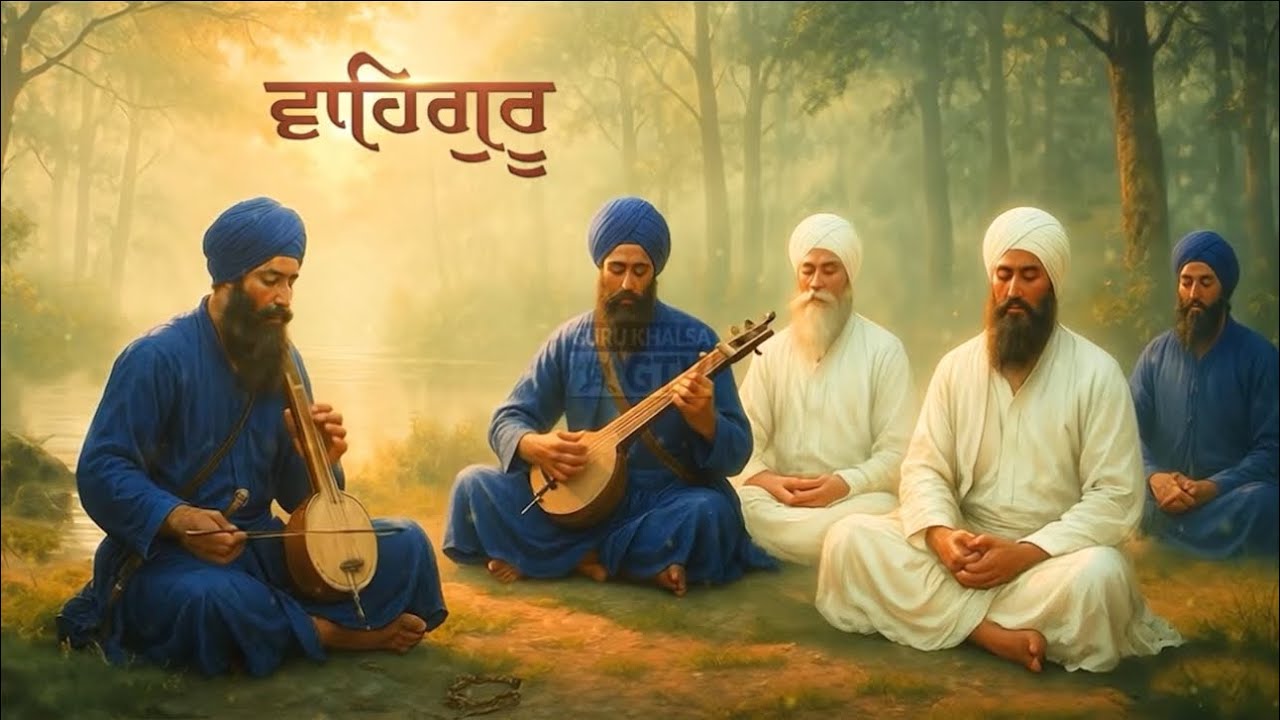 WAHEGURU SIMRAN, ਵਾਹਿਗੁਰੂ ਜਾਪੁ , ਗੁਰਮੰਤਰ, MEDITATION #gurbani #waheguru #meditation #relaxing #wmk 