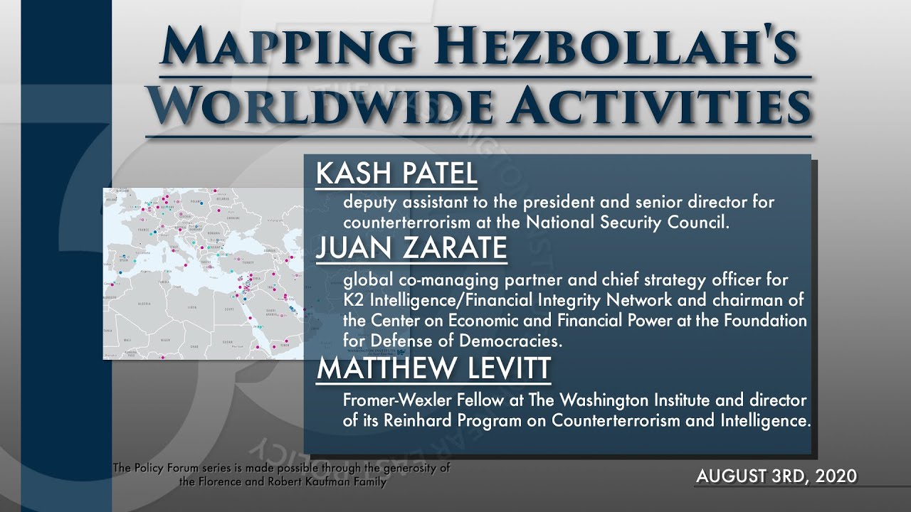 Global Website Premiere: Mapping Hezbollah's Worldwide Activities
