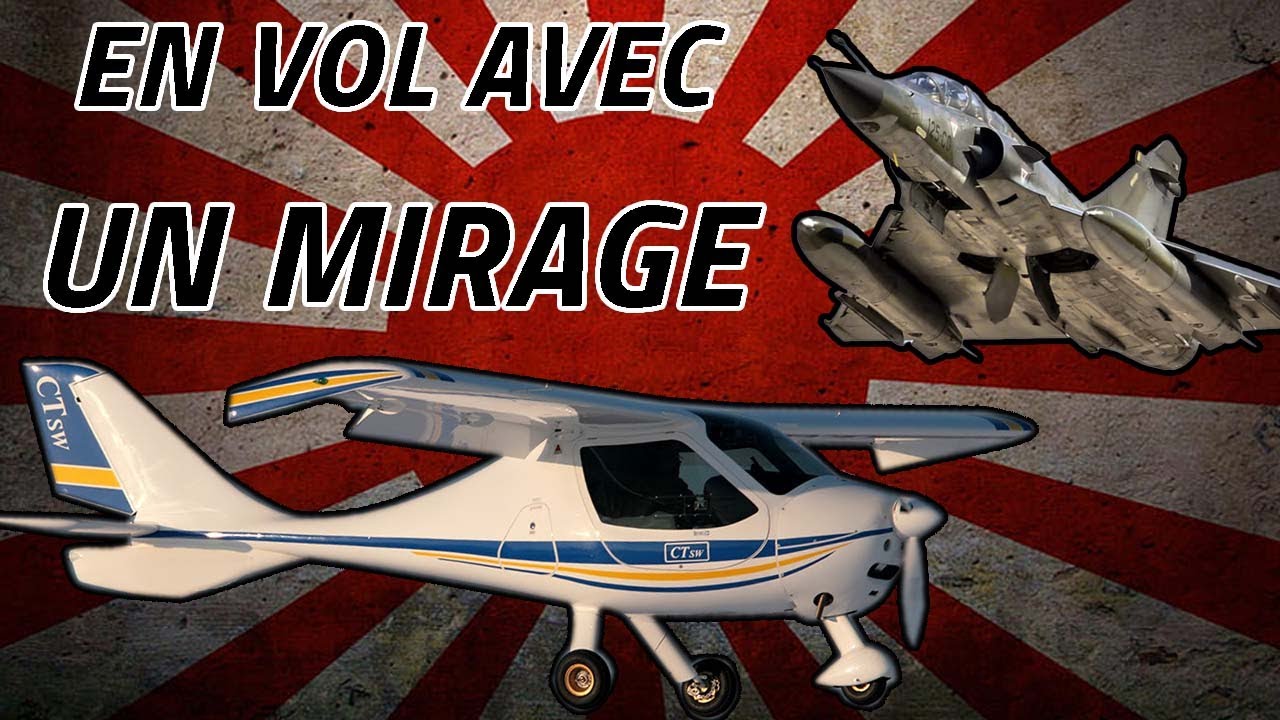 On croise un Mirage pendant notre essai du CTSW