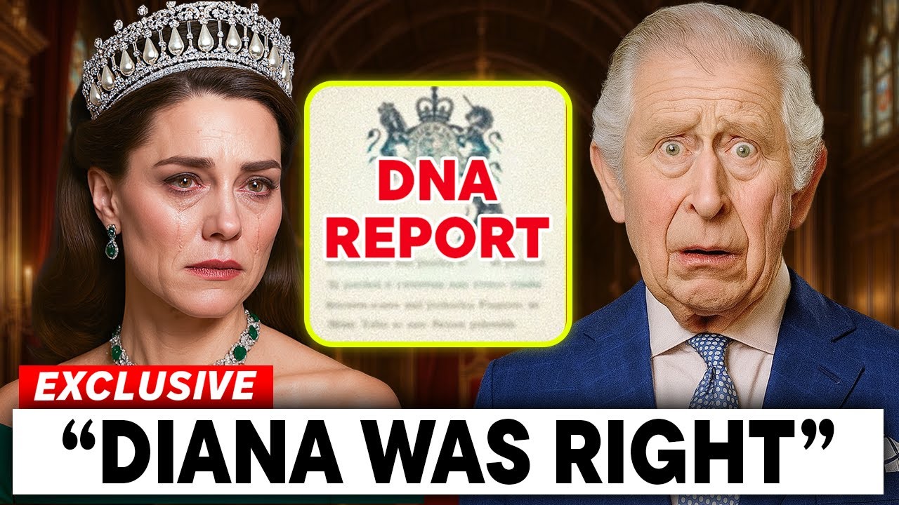 Kate Middleton BREAKS IN TEARS After DNA Test CONFIRMS Diana&rsquo;s Final Secret