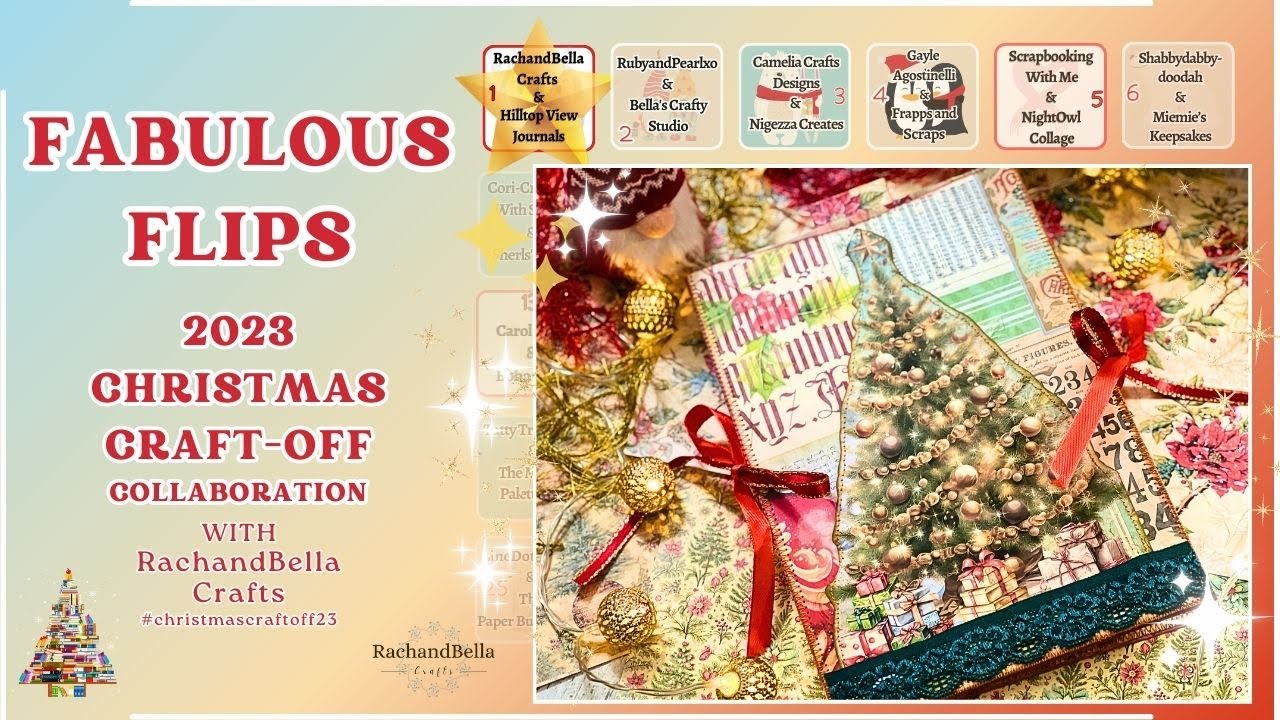 Fabulous Flips   Ephemera Holder  (Day 1)  #Christmascraftoff23