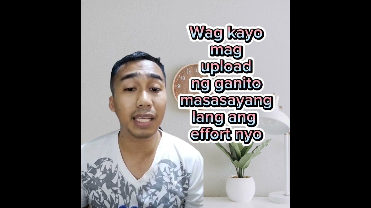 Iwasang mag uoload ng ganito dahil bawal ito kay facebook