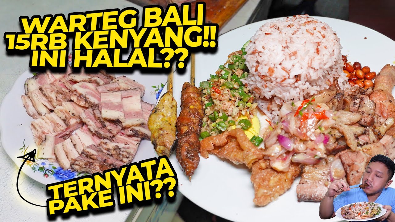 PAKE DAGING APA YA INI? WARUNG BALI MURAH KENYANG DI JAKARTA!!!