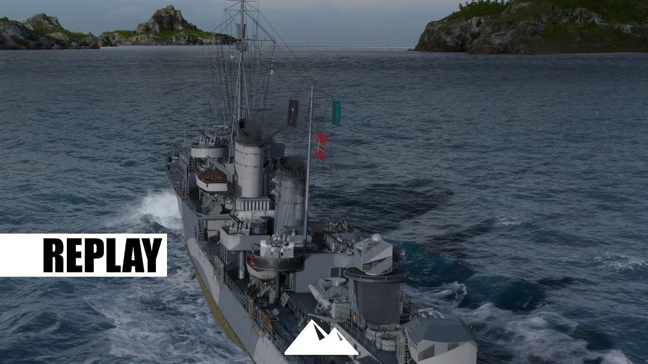 Z-46, außergewöhnliches Spiel im deutschen DD! - World of Warships | [Replay] [Deutsch] [60fps]