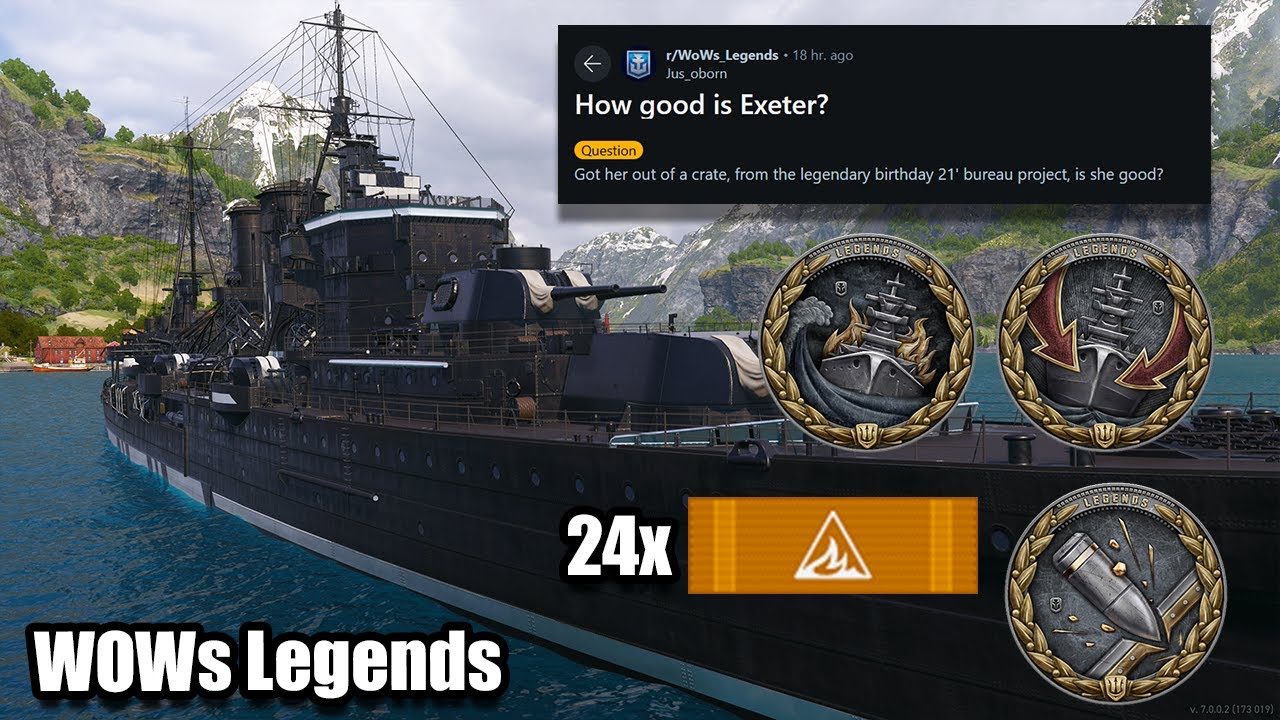 IS Exeter The STRONGEST Tier 5 Cruiser?