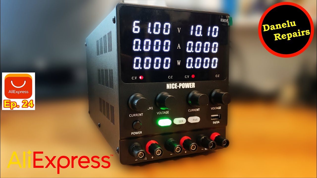 Aliexpress Ep. 24 - Sursă Laborator Duală 60V 5A