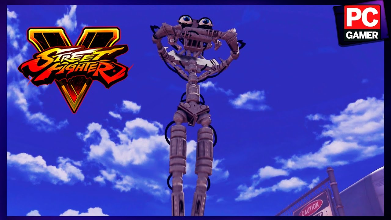 Street Fighter V PC mods - ROBOTIN (Street Fighter) by DanteSDT