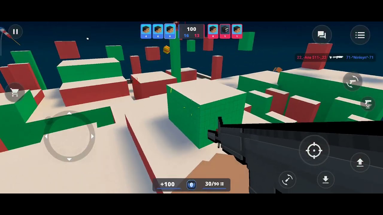 Опять играю в block strike