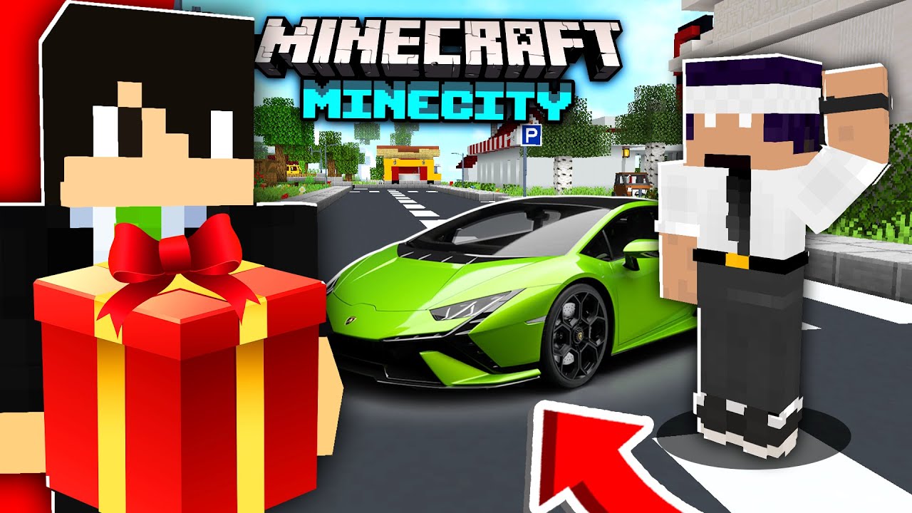 AM FURAT SI AM FACUT CADOURI PE MINECITY ! 🎁