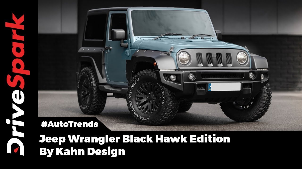 Khan Design Jeep Wrangler Black Hawk Edition - DriveSpark