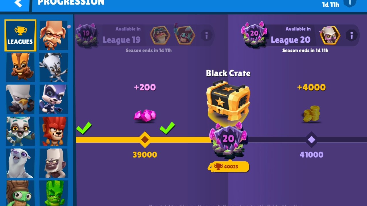 I reached league 20 and got a new char 🤩🤩🤩 using a trick and by winning an impossible match|| zooba