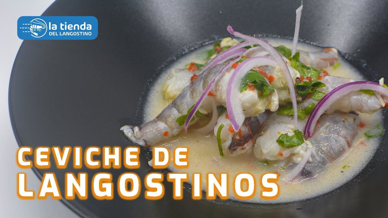 Receta de Ceviche de Langostinos