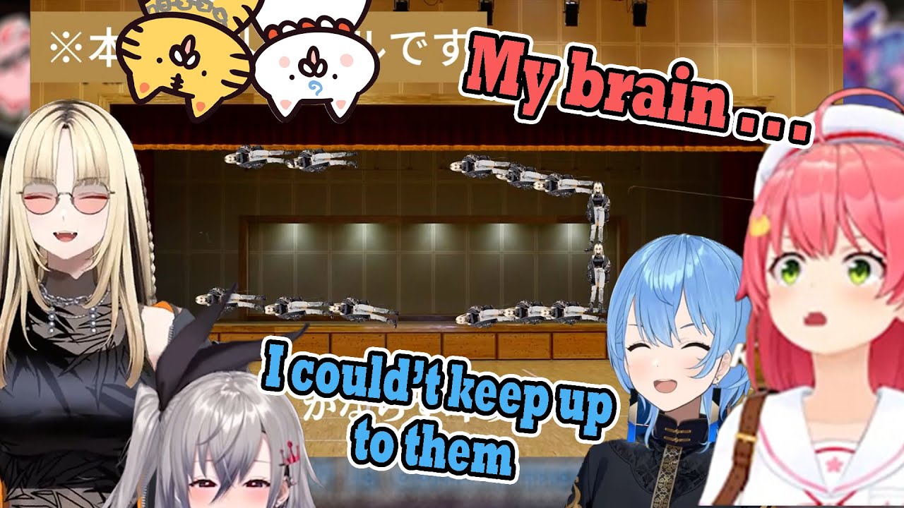 Miko and Suisei brain got fried from watching Niko and Riona's Debut and 35p going to have a Kohai