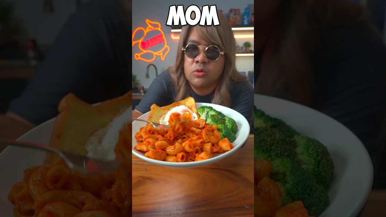 Mom VS Dad #cooking #shorts #food