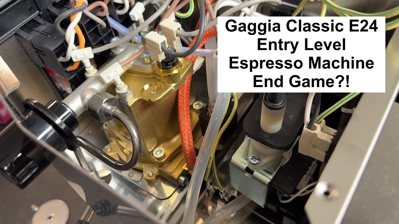 Gaggia Classic E24: усовершенствование вечной иконы начального уровня!