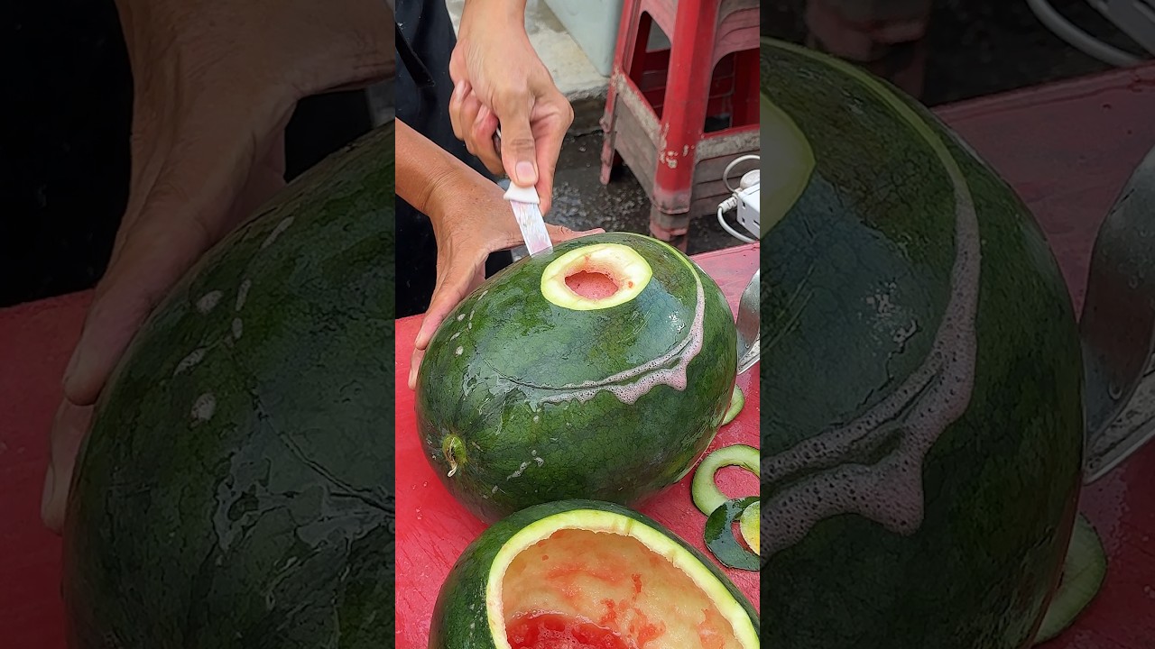 Perfect Fruit Juice! Fresh Watermelon Juice in Malacca