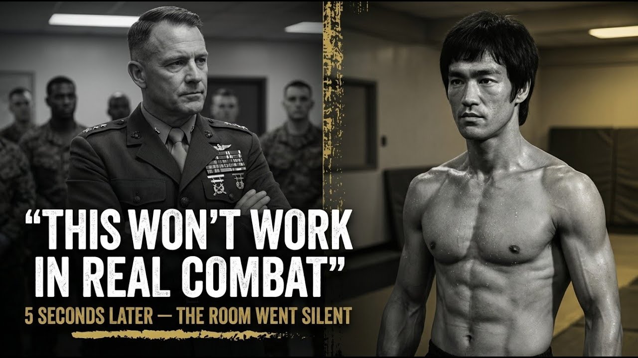 Bruce Lee Trained U.S. Marines—A Commander Said It Wouldn’t Work… 5 Seconds Later, Silence