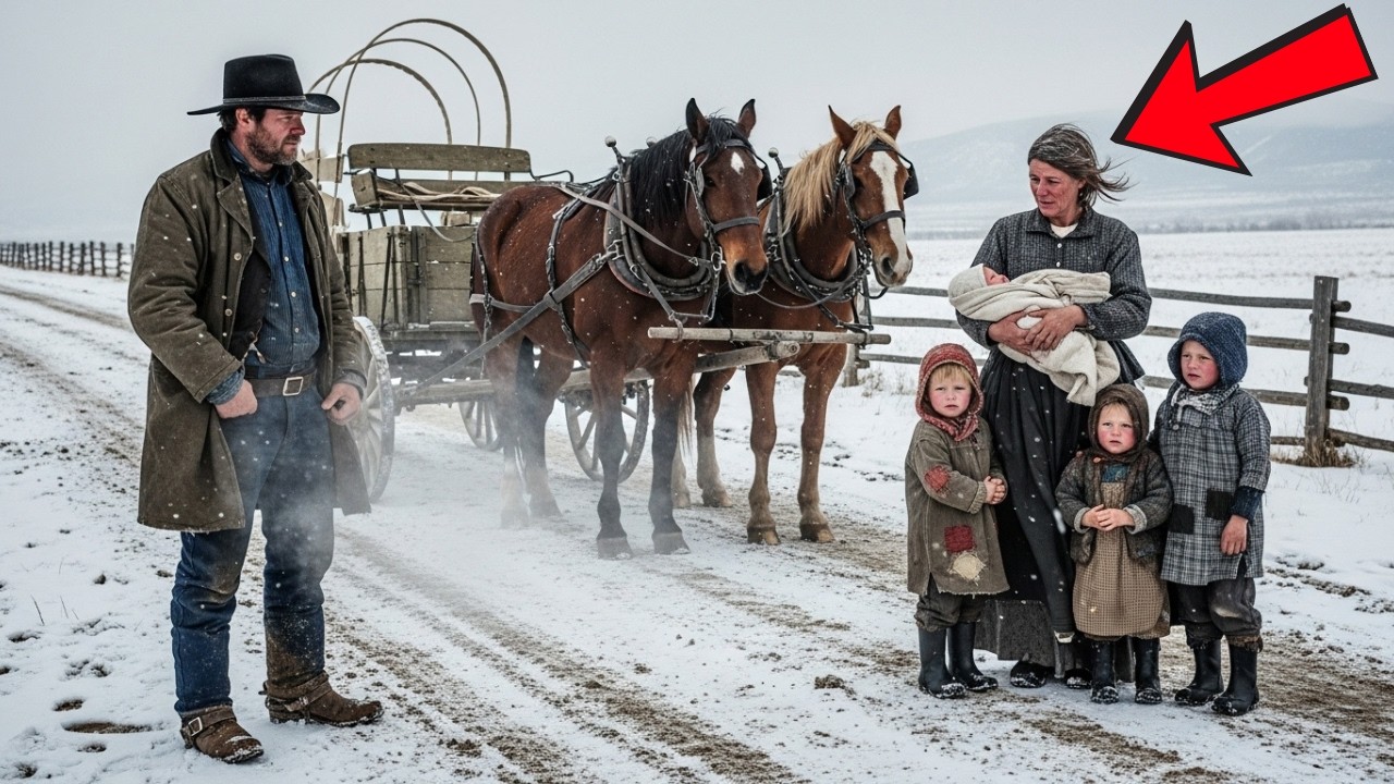 No One Would Hire the Poor Mother and Her Children—Until a Rancher Asked One Question