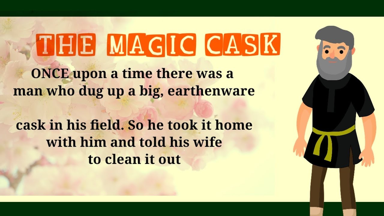 english listening practice||Short story in english||Daily english story|| THE MAGIC CASK