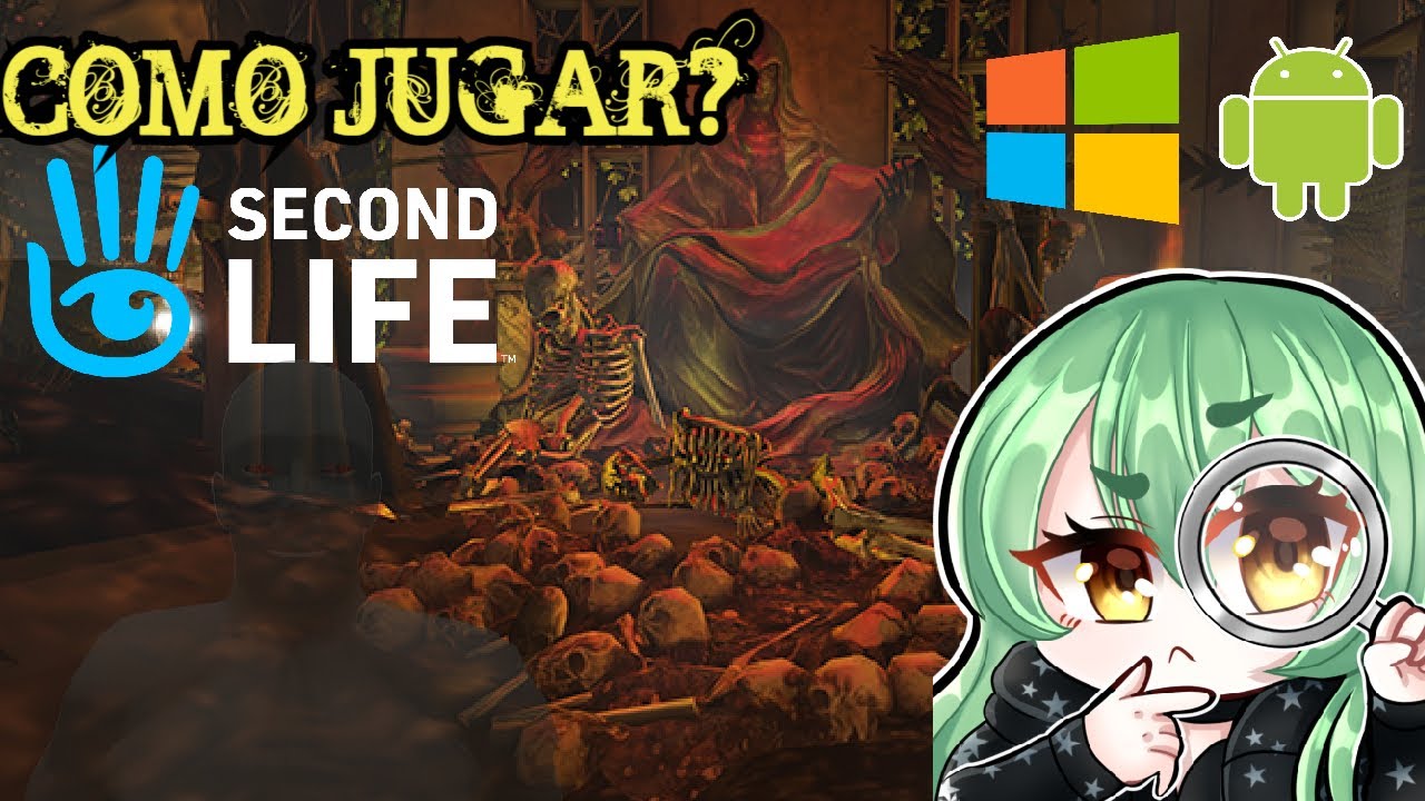 Second Life 2024 COMO JUGAR? GUIA BASICA INFUGATITO TIKTOK #secondlife #fyp