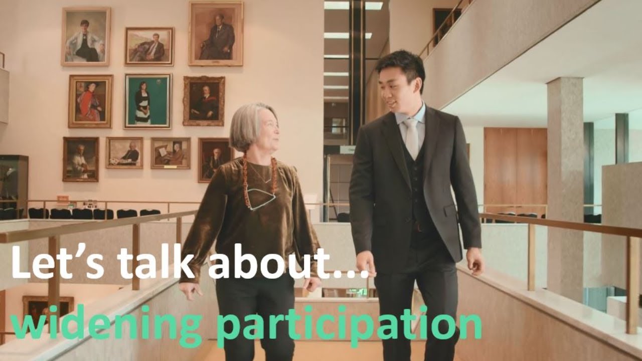 Let's talk about widening participation with Dr Brian Wang
