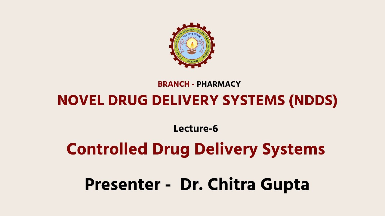 Novel Drug Delivery Systems (NDDS) Polymers Part-1 | AKTU Digital Education