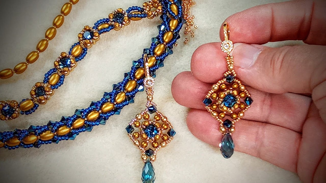 Earring Tutorial Using Bezelled Chatons from John Bead Curiosity Box #3 Venice