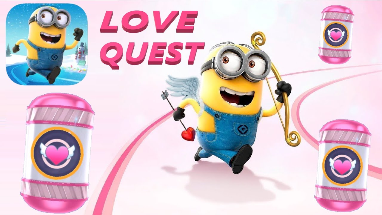 Minion Rush 2021 LOVE QUEST EVENT Cupid NEW UPDATE gameplay ios / android