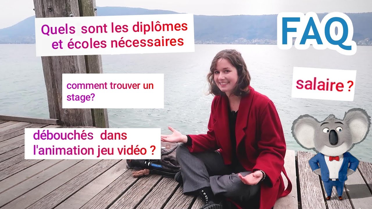 Les études en CINÉMA D'ANIMATION #FAQ