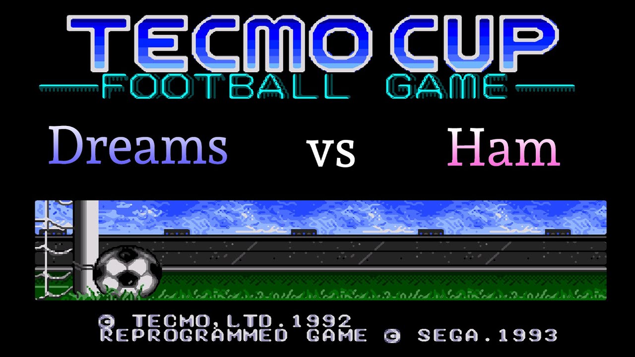 Tecmo Cup Football Game ~Dreams Vs HAM~