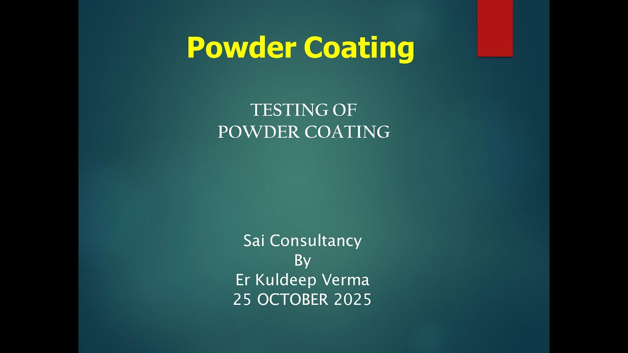 POWDER COATING TESTING PART 2