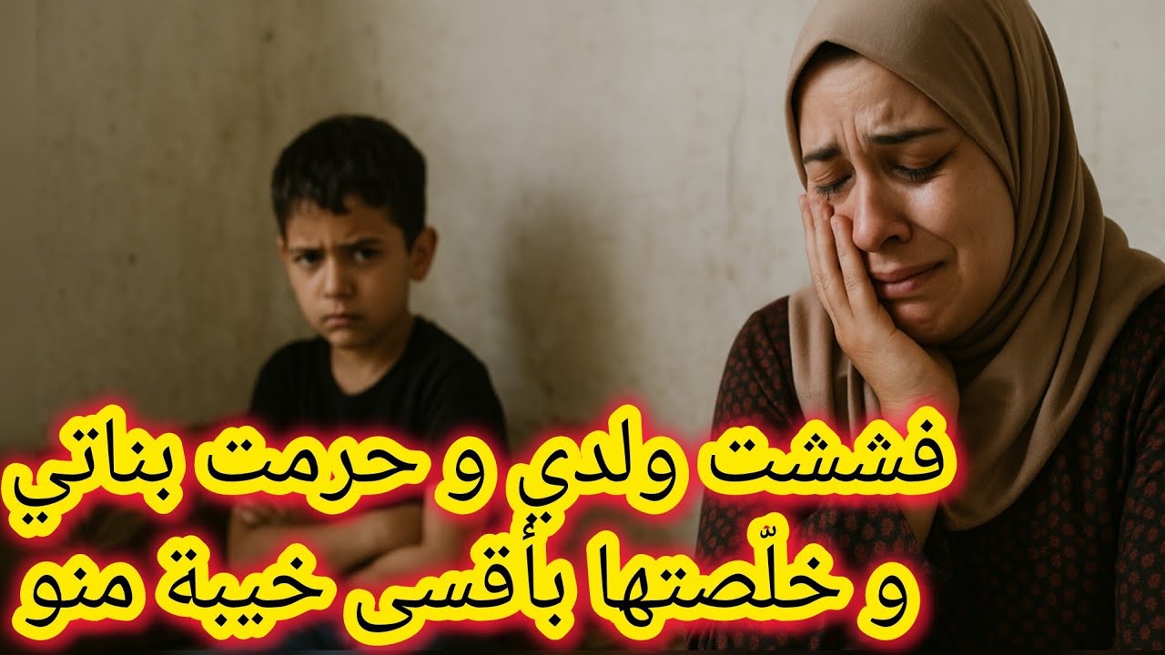 فششت ولدي او فضلتو على خواتاتو و خلصتها غالية 