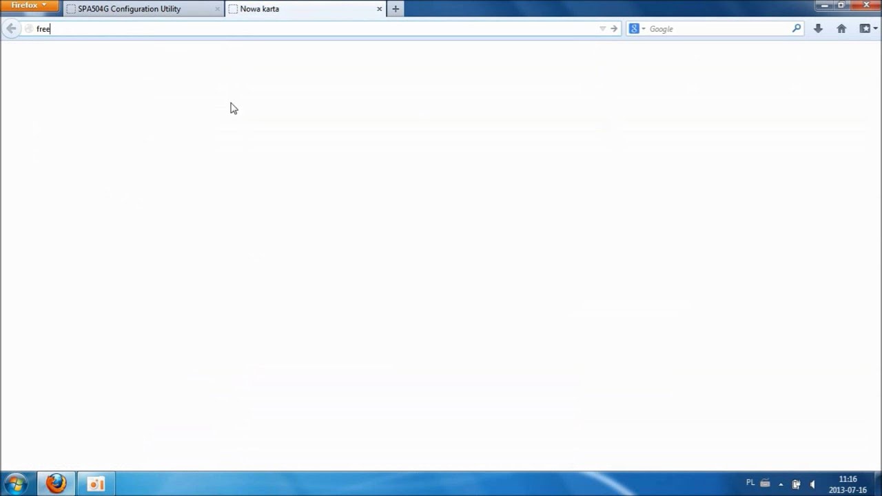 Cisco SPA504G - Konfiguracja / Configuration