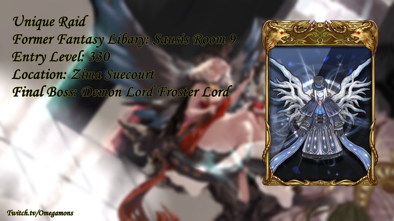 Fantasy Library: Unique Raid(Solo)