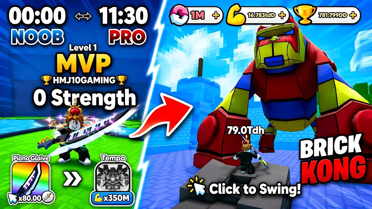 I Am Challenging NOOB TO PRO || The Best Pet and Weapon & Pull a Sword Roblox