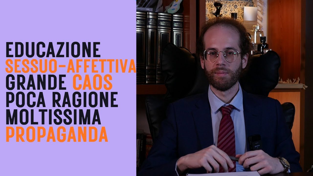 L’educazione sessuale come attacco al maschile e propaganda