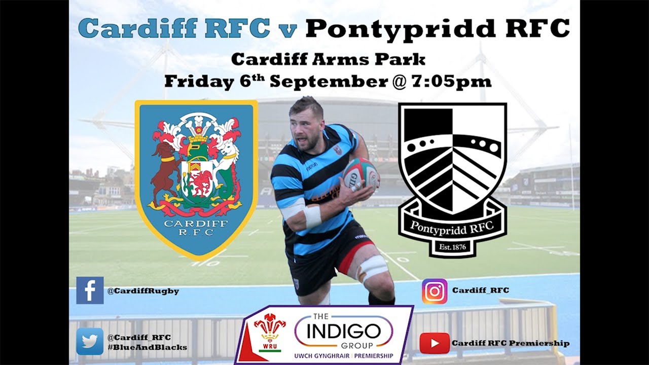 Cardiff v Pontypridd (Full Match) - 6th September 2019