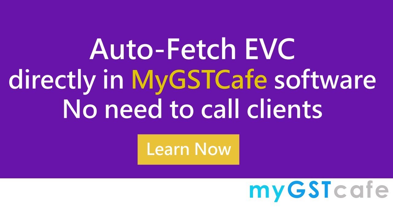 How to do Electronic Verification Code in GST | Free Offline GST Software | Watch Now