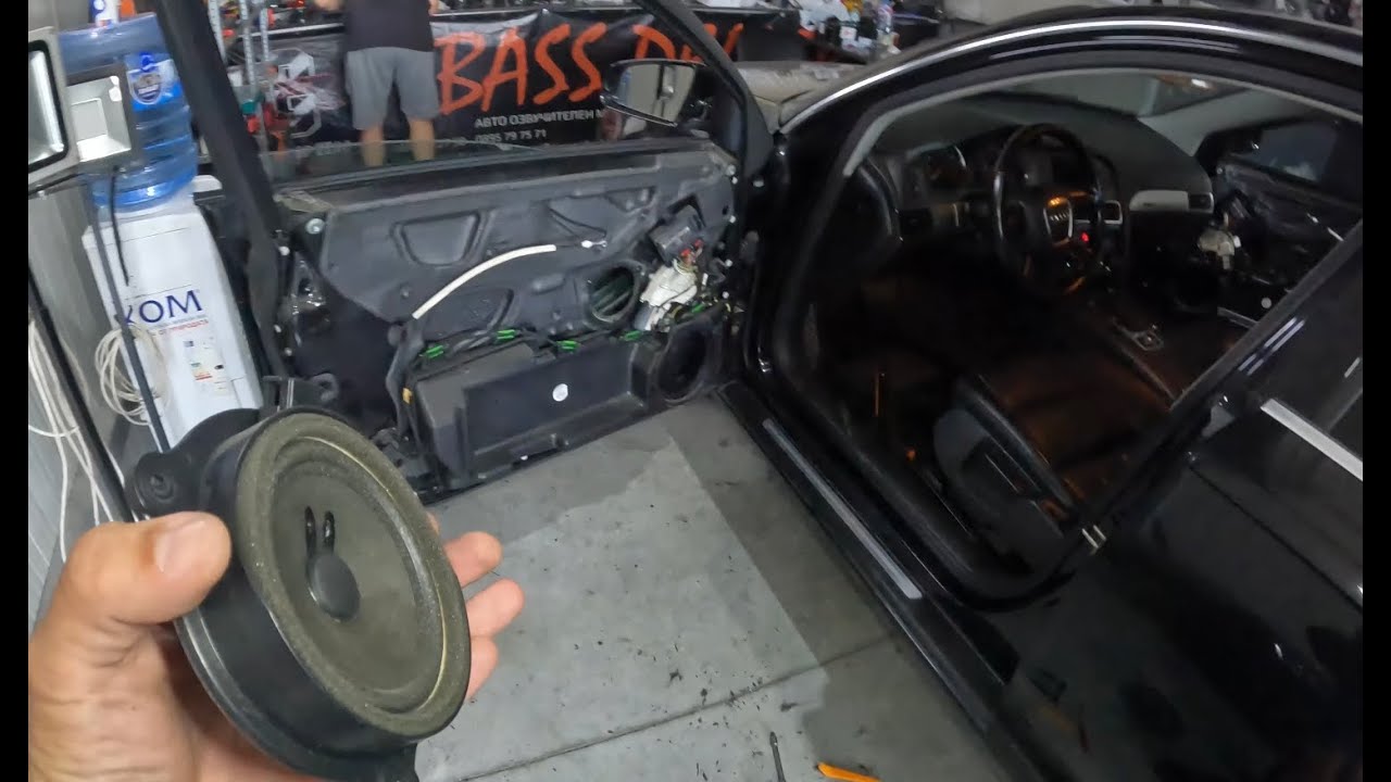 How To Install/Change/Replace Factory Speakers With Ground Zero Speakers On Audi A6 4F C6 2004-2011